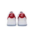 Nike Air Force 1 Low '07 Satin White Varsity Red (W) – podrážka | Purekickz