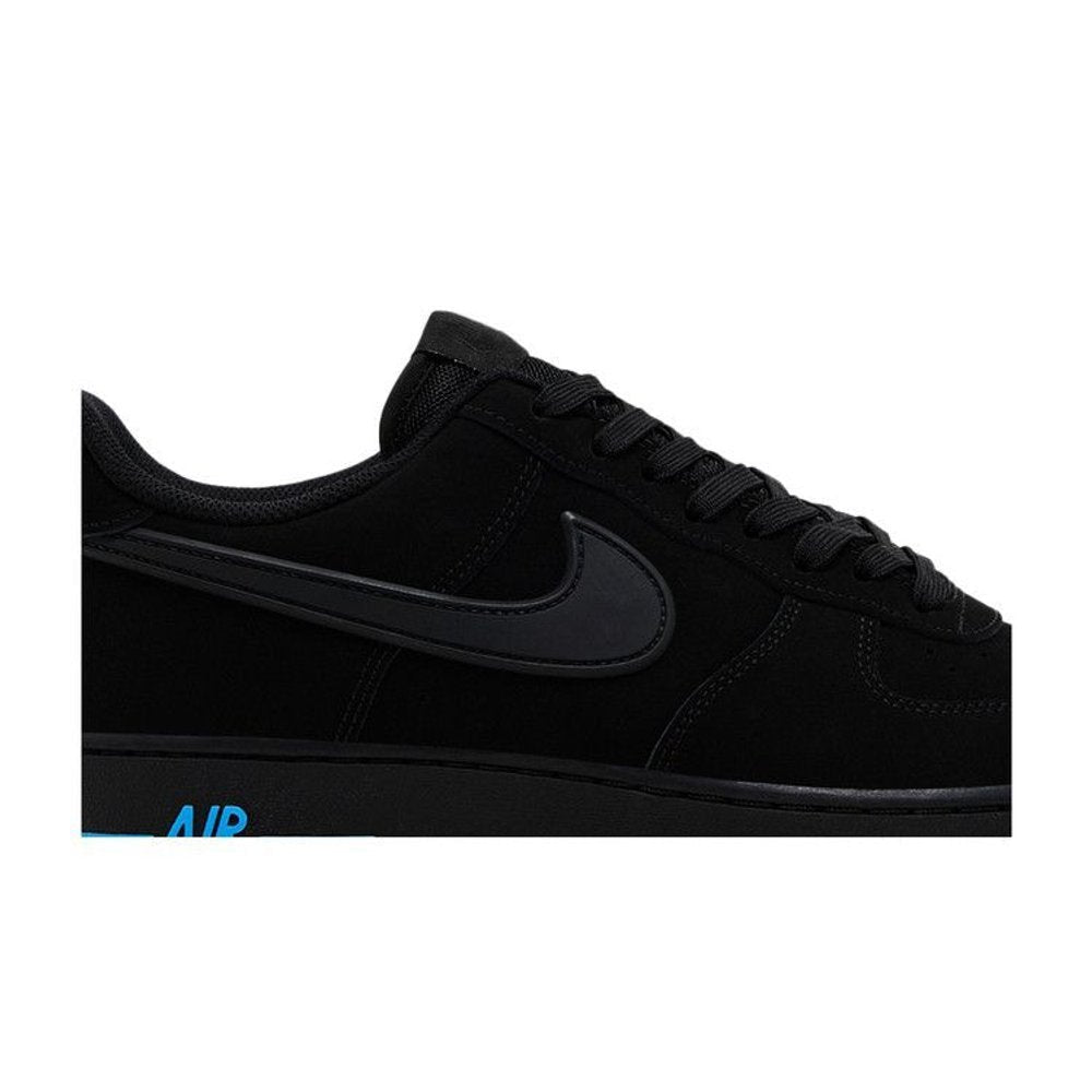 Nike Air Force 1 Low '07 SE Black University Blue – detail | Purekickz