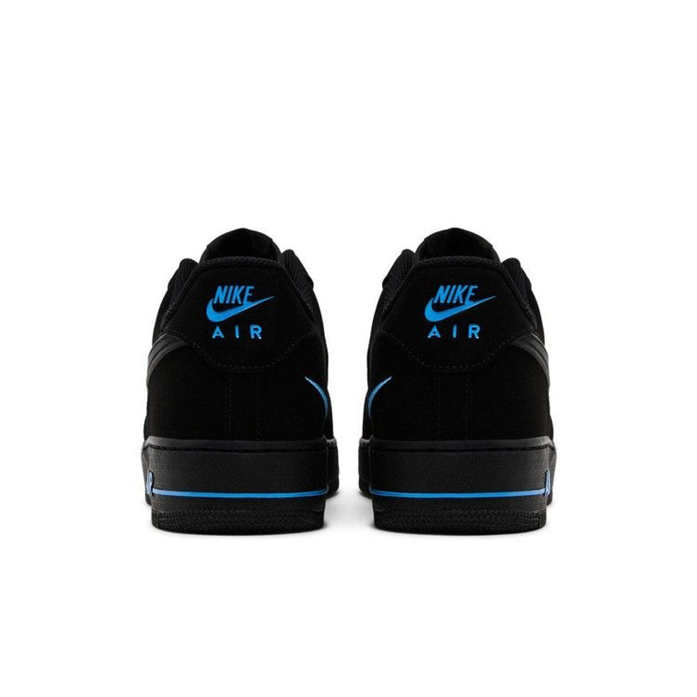 Nike Air Force 1 Low '07 SE Black University Blue – podrážka | Purekickz