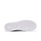 Nike Air Force 1 Low '07 Spray Paint Swoosh White Black Grey – zadní pohled | Purekickz