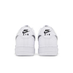 Nike Air Force 1 Low '07 Spray Paint Swoosh White Black Grey – podrážka | Purekickz