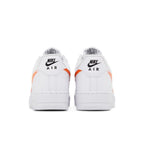 Nike Air Force 1 Low '07 Spray Paint Swoosh White Safety Orange