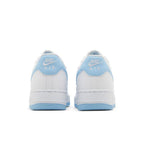 Nike Air Force 1 Low '07 White Aquarius Blue – podrážka | Purekickz