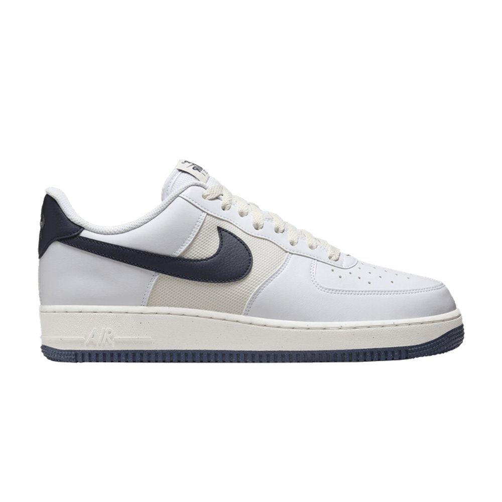Nike Air Force 1 Low '07 White Obsidian Fir – boční pohled | Purekickz