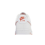Nike Air Force 1 Low '07 White Picante Red – detail materiálu | Purekickz