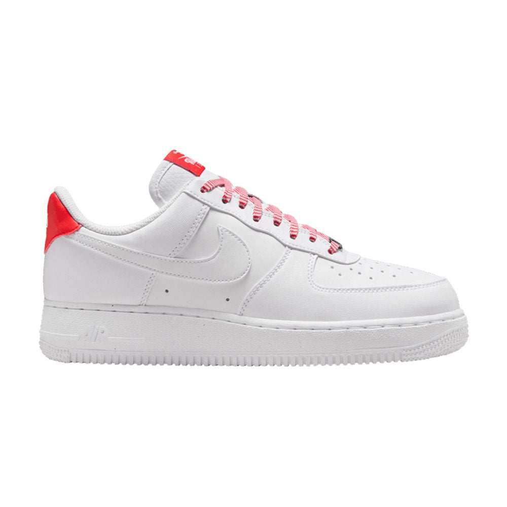 Nike Air Force 1 Low '07 White Pink Foam Metallic Silver Light Crimson (W) – hlavní pohled | Purekickz