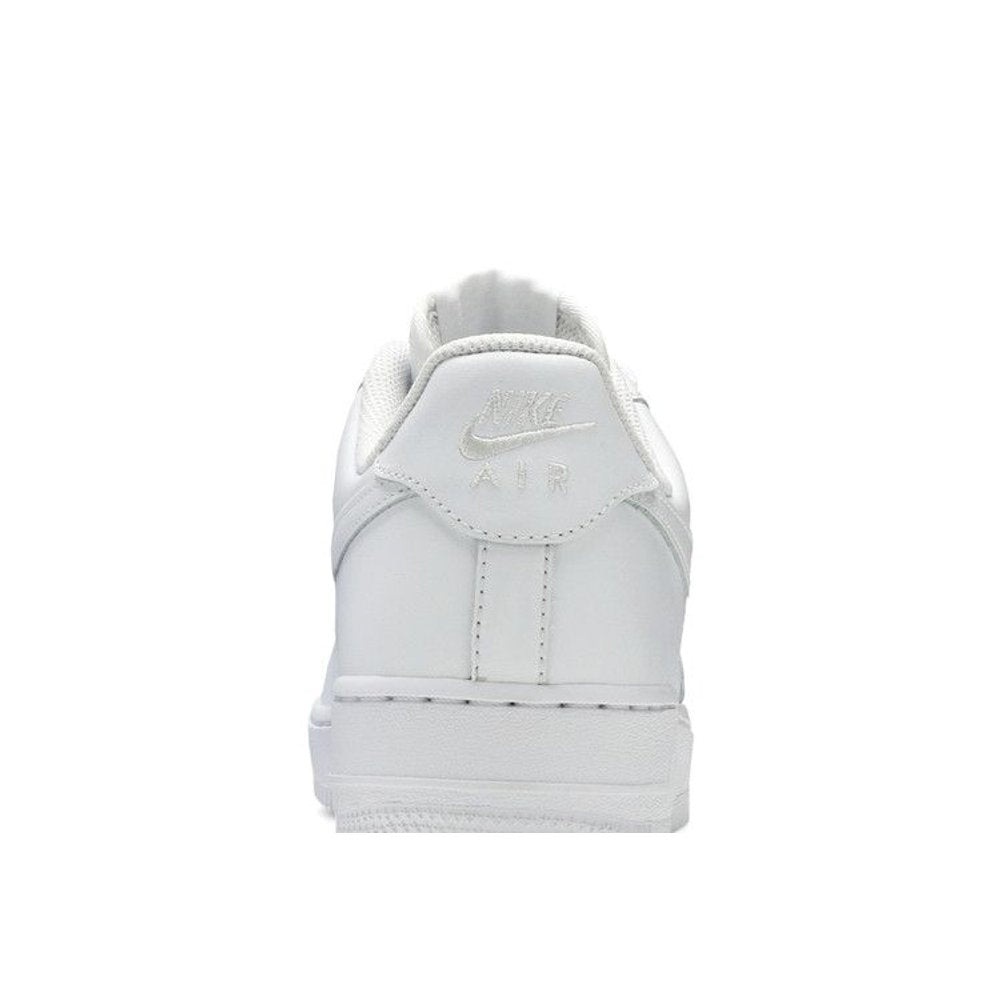 Nike Air Force 1 Low '07 White (W) – detail materiálu | Purekickz