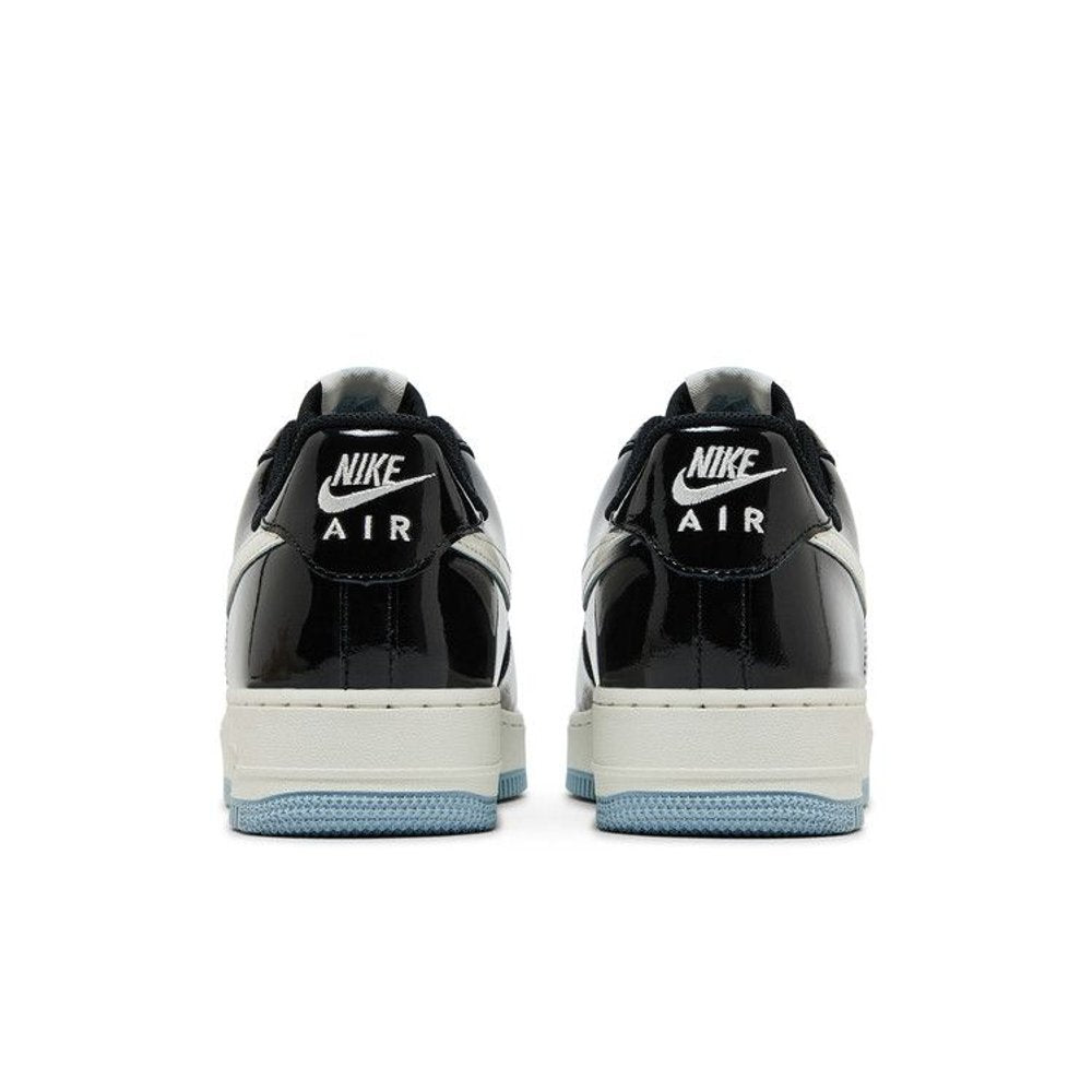 Nike Air Force 1 Low Black Iron Grey Patent – podrážka | Purekickz