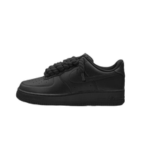 Nike Air Force 1 Low Black Rope Laces Black – hlavní pohled | Purekickz