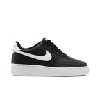 Nike Air Force 1 Low Black White (GS) – boční pohled | Purekickz