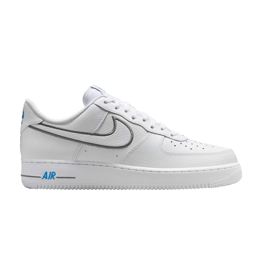 Nike Air Force 1 Low Cool Grey Photo Blue – boční pohled | Purekickz