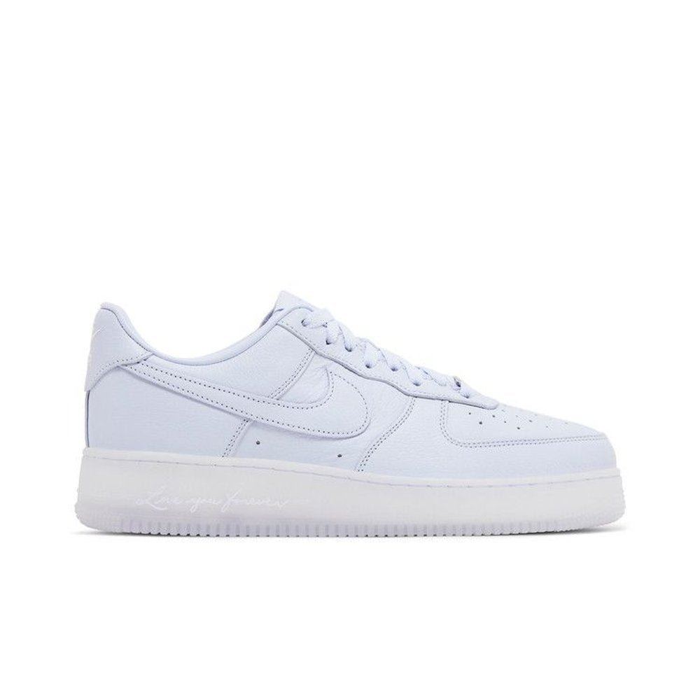 Nike Air Force 1 Low Drake NOCTA Certified Lover Boy Palest Purple – boční pohled | Purekickz