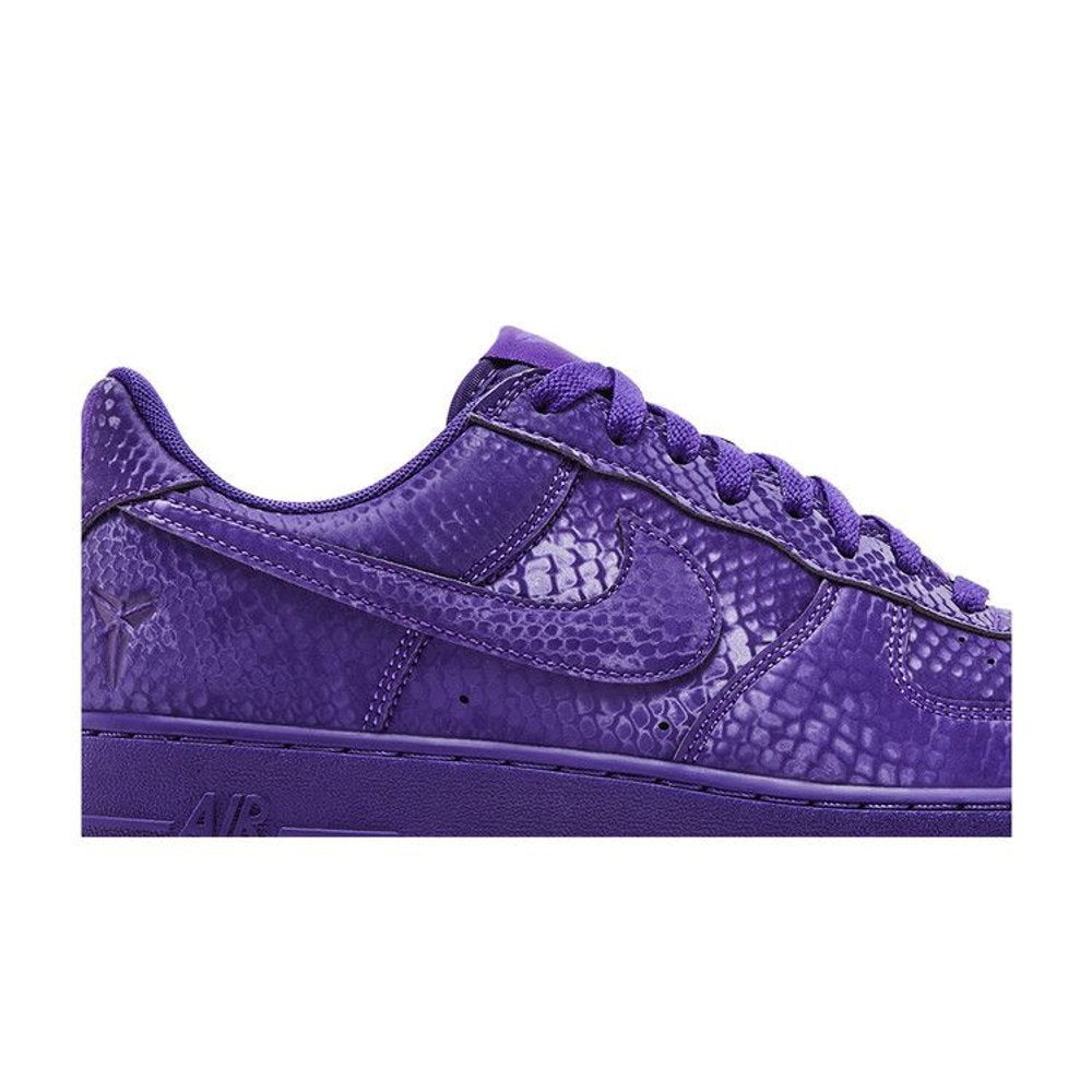 Nike Air Force 1 Low Kobe Bryant Court Purple – detail | Purekickz