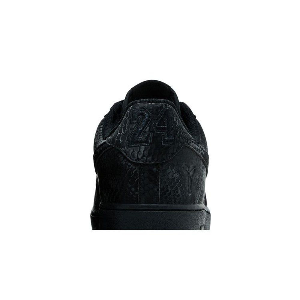 Nike Air Force 1 Low Kobe Bryant Forever Black – detail materiálu | Purekickz