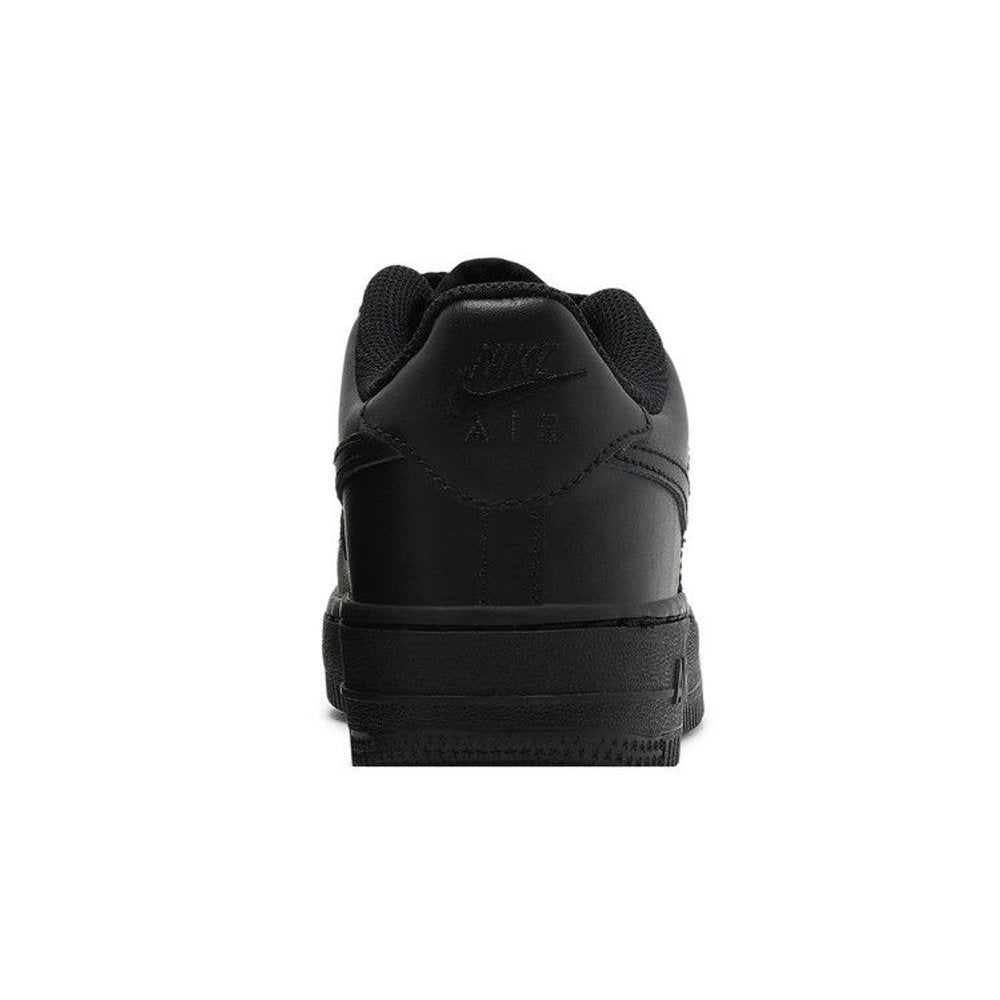 Nike Air Force 1 Low LE Black (GS) – detail materiálu | Purekickz