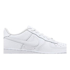 Nike Air Force 1 Low LE Triple White (GS) – boční pohled | Purekickz