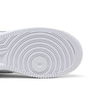 Nike Air Force 1 Low LE Triple White (GS) – pohled shora | Purekickz