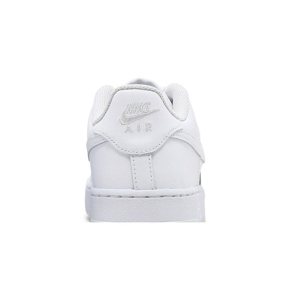 Nike Air Force 1 Low LE Triple White (GS) – detail materiálu | Purekickz