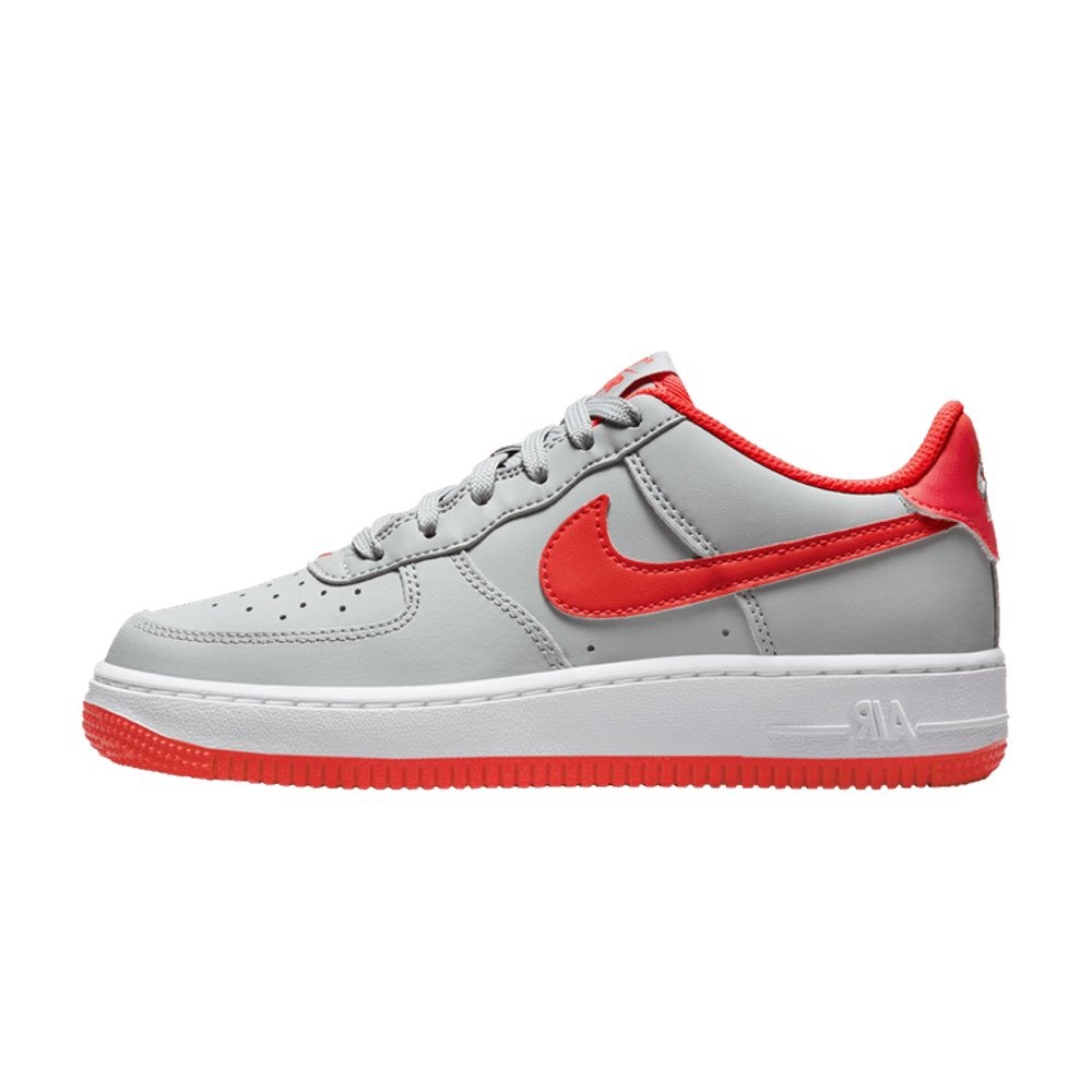 Nike Air Force 1 Low Light Smoke Bright Crimson (GS)