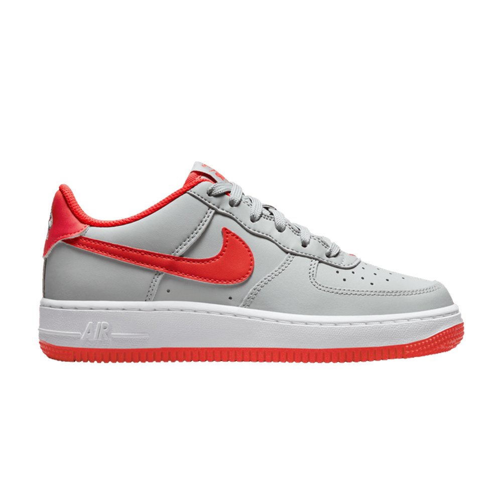Nike Air Force 1 Low Light Smoke Bright Crimson (GS)