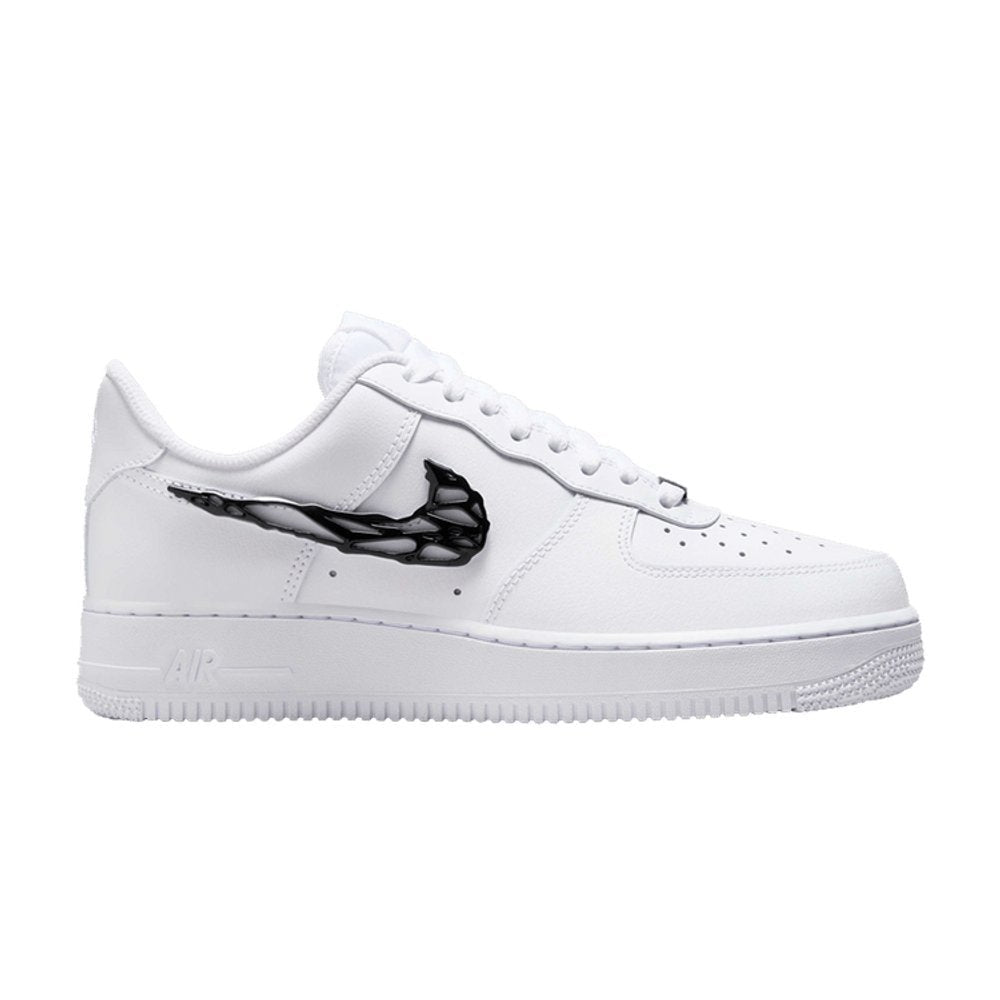 Nike Air Force 1 Low Liquid Metal Swoosh – boční pohled | Purekickz