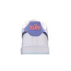 Nike Air Force 1 Low LV8 White Dark Purple (GS) – detail materiálu | Purekickz