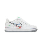 Nike Air Force 1 Low Multi Swoosh (GS) – boční pohled | Purekickz