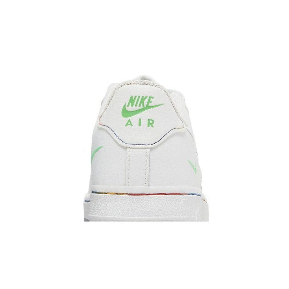 Nike Air Force 1 Low Multi Swoosh (GS) – detail materiálu | Purekickz