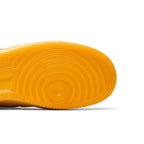 Nike Air Force 1 Low Patent Leather Topaz Gold Pine Green – pohled shora | Purekickz