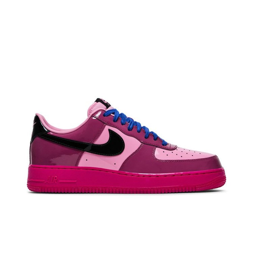 Nike Air Force 1 Low Pink Cooler Mulberry Rose – boční pohled | Purekickz