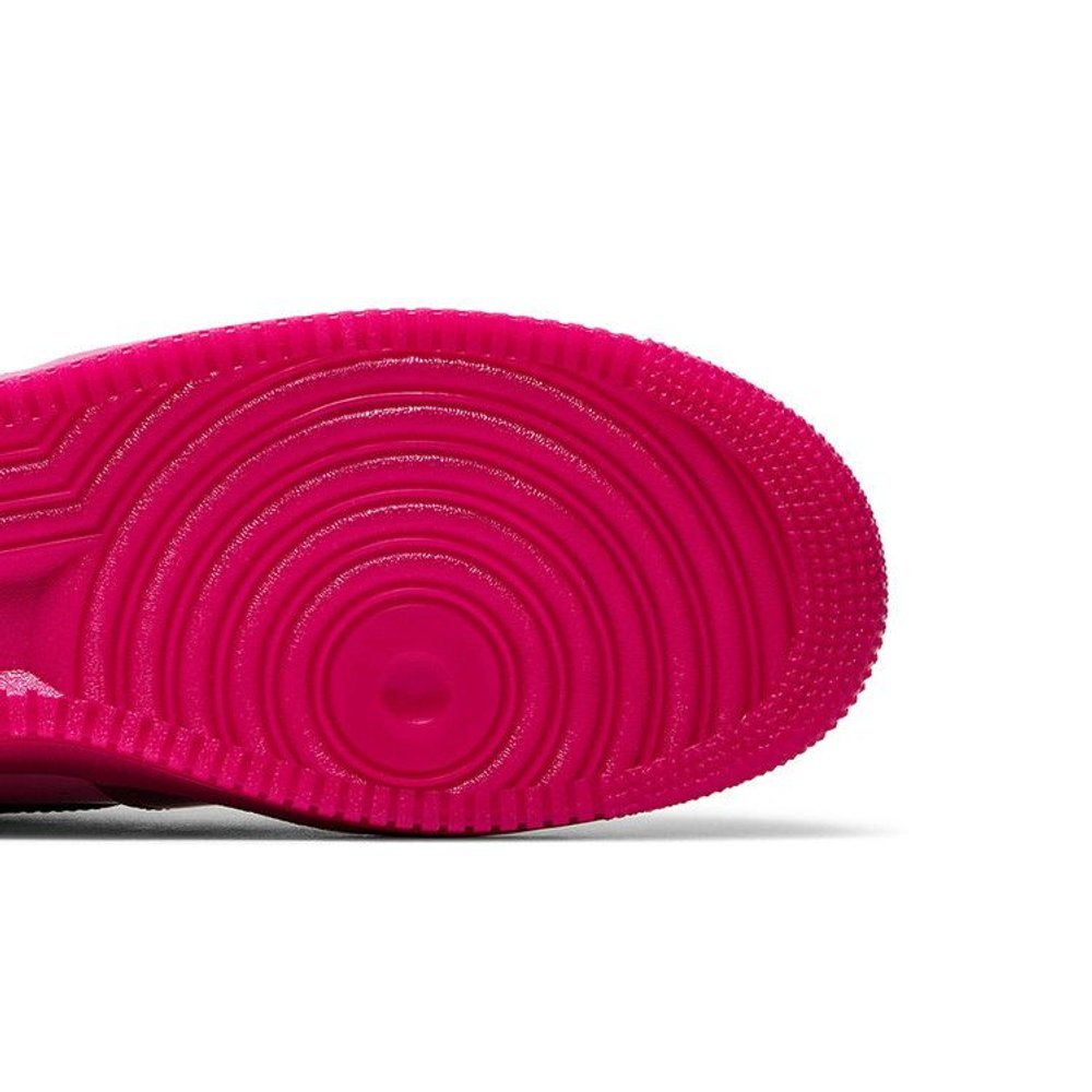 Nike Air Force 1 Low Pink Cooler Mulberry Rose – pohled shora | Purekickz