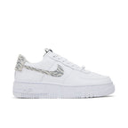 Nike Air Force 1 Low Pixel SE White Zebra (W) – boční pohled | Purekickz
