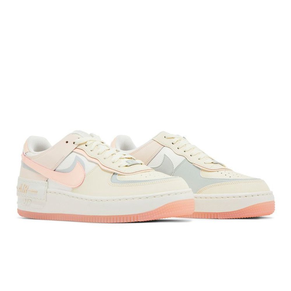 Nike Air Force 1 Low Shadow Coconut Milk Crimson Tint (Women's) – lifestyle foto | Purekickz