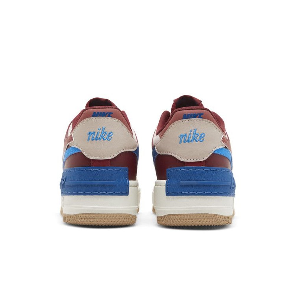 Nike Air Force 1 Low Shadow Light Soft Pink Team Red Blue (W) – podrážka | Purekickz
