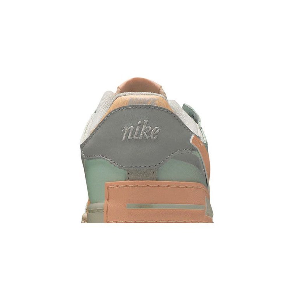 Nike Air Force 1 Low Shadow Sail Barely Green – detail materiálu | Purekickz