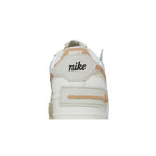 Nike Air Force 1 Low Shadow Sail Fossil Light Bone – detail materiálu | Purekickz
