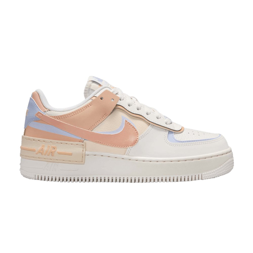 Nike Air Force 1 Low Shadow Sail Ghost Pale Vanilla (Women's) – boční pohled | Purekickz