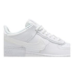 Nike Air Force 1 Low Shadow Triple White (W) – detail | Purekickz