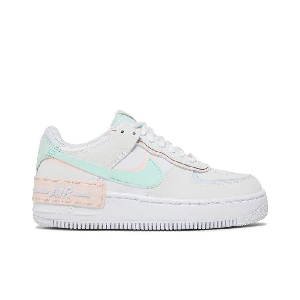 Nike Air Force 1 Low Shadow White Atmosphere Mint Green(W) – boční pohled | Purekickz
