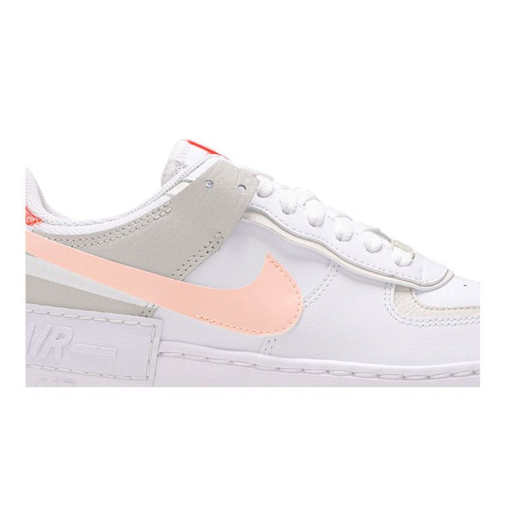 Nike Air Force 1 Low Shadow White Bright Mango (W) – detail | Purekickz