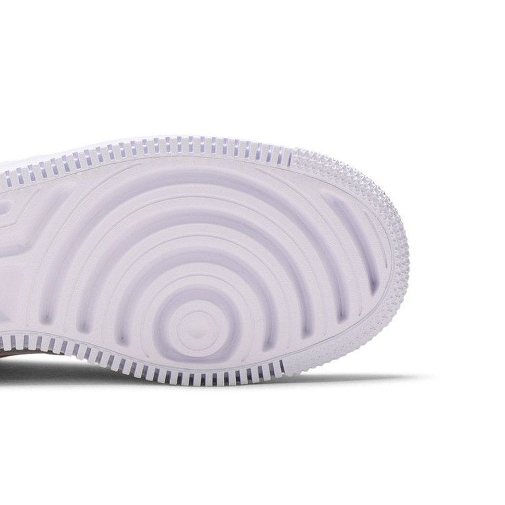 Nike Air Force 1 Low Shadow White Bright Mango (W) – pohled shora | Purekickz