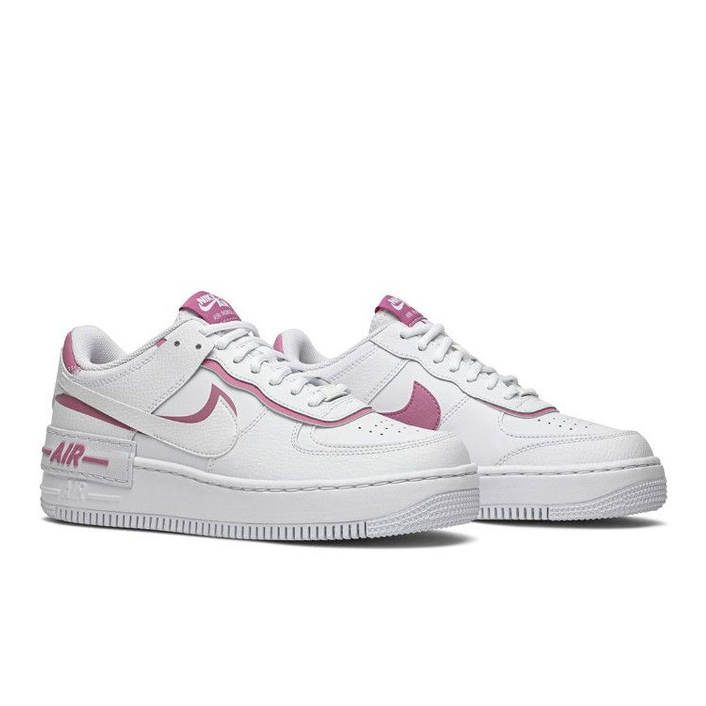 Nike Air Force 1 Low Shadow White Magic Flamingo (W) – lifestyle foto | Purekickz