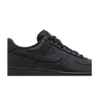 Nike Air Force 1 Low SP Triple Black Perforated – detail | Purekickz