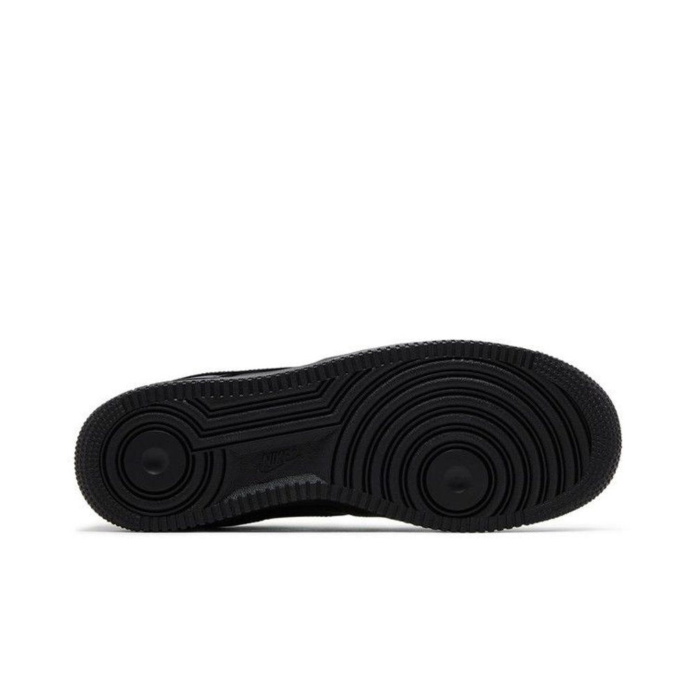 Nike Air Force 1 Low Supreme Black – zadní pohled | Purekickz