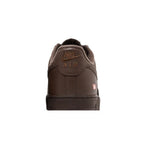 Nike Air Force 1 Low Supreme Brown – detail materiálu | Purekickz