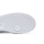 Nike Air Force 1 Low Supreme White – pohled shora | Purekickz