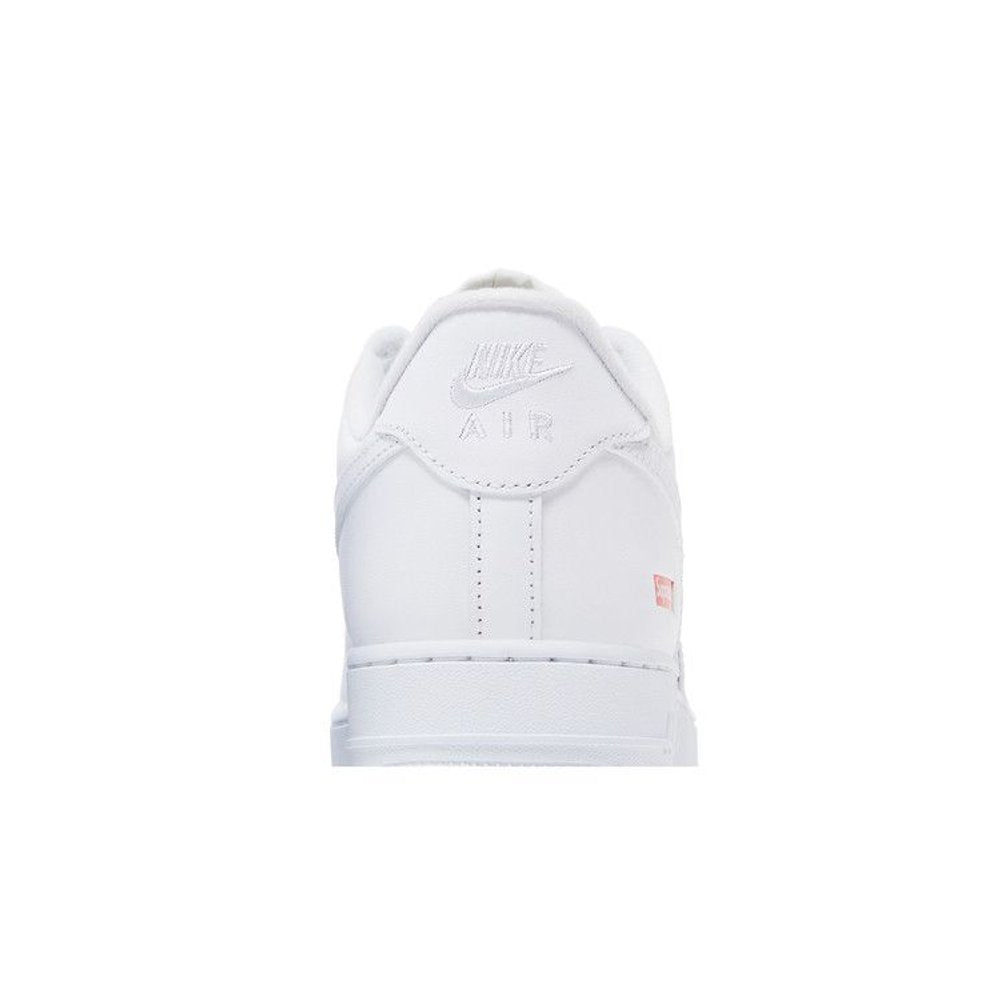 Nike Air Force 1 Low Supreme White – detail materiálu | Purekickz