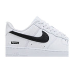 Nike Air Force 1 Low Supreme White Black 2025 – detail | Purekickz