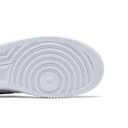 Nike Air Force 1 Low Supreme White Black 2025 – pohled shora | Purekickz