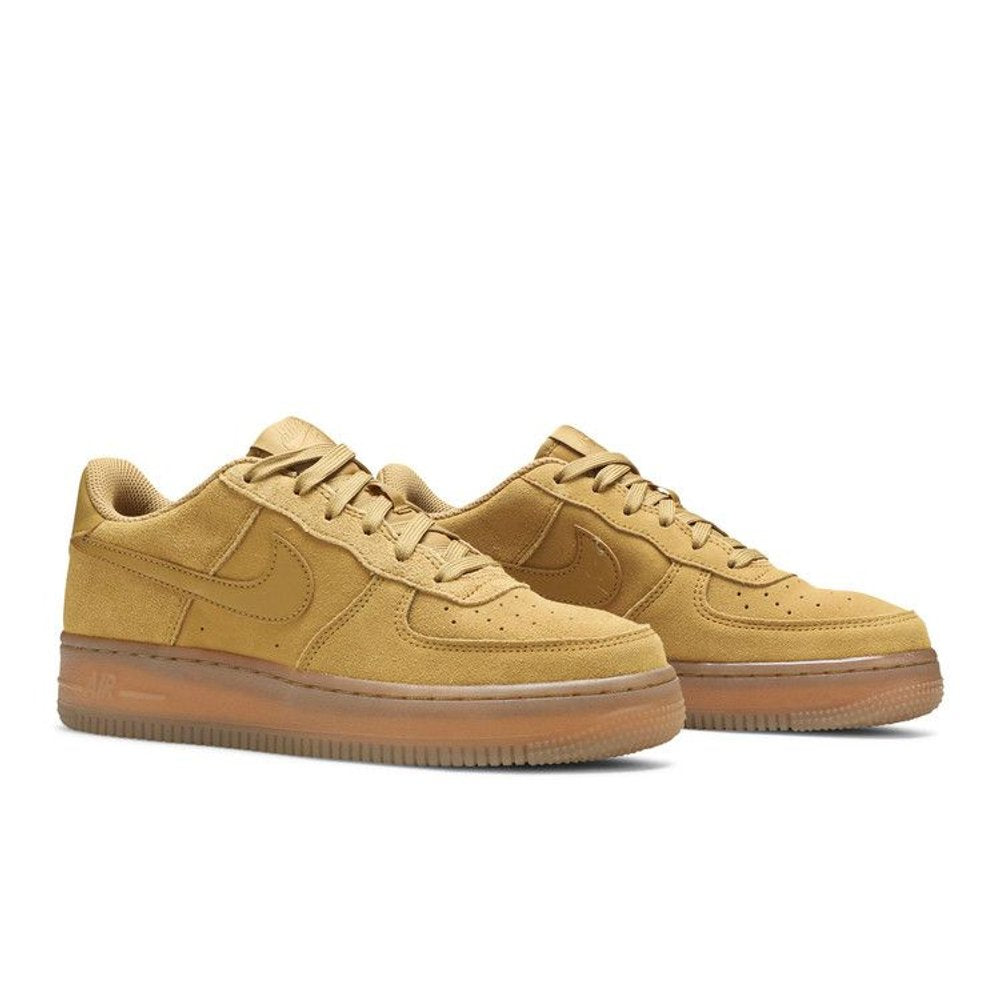 Nike Air Force 1 Low Wheat (2019) (GS) – detail materiálu | Purekickz